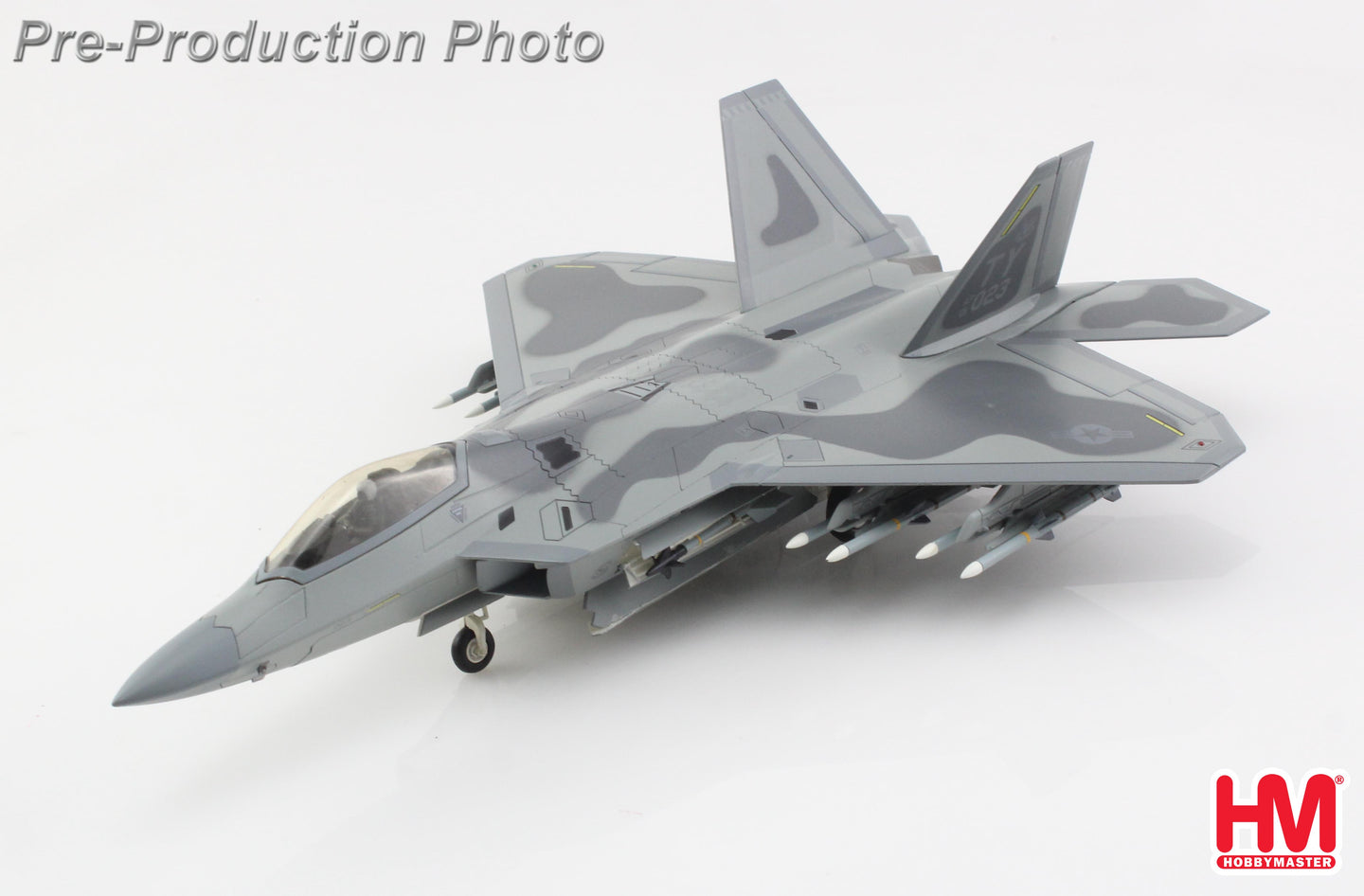 HOBBY MASTER F-22A RAPTOR USAF MAJ. JOSHUA "CABO" GUNDERSON 01-4023 43RD FS 325TH FW TYNDALL AFB