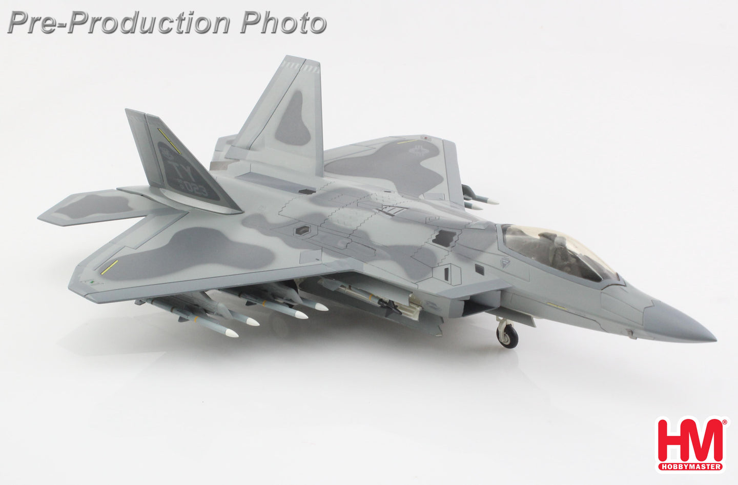 HOBBY MASTER F-22A RAPTOR USAF MAJ. JOSHUA "CABO" GUNDERSON 01-4023 43RD FS 325TH FW TYNDALL AFB