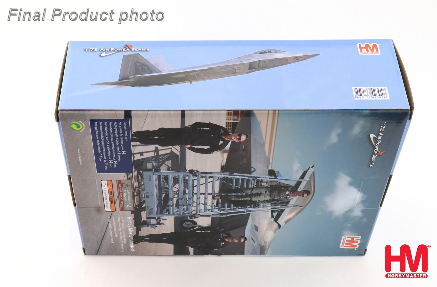 HOBBY MASTER F-22A RAPTOR USAF MAJ. JOSHUA "CABO" GUNDERSON 01-4023 43RD FS 325TH FW TYNDALL AFB
