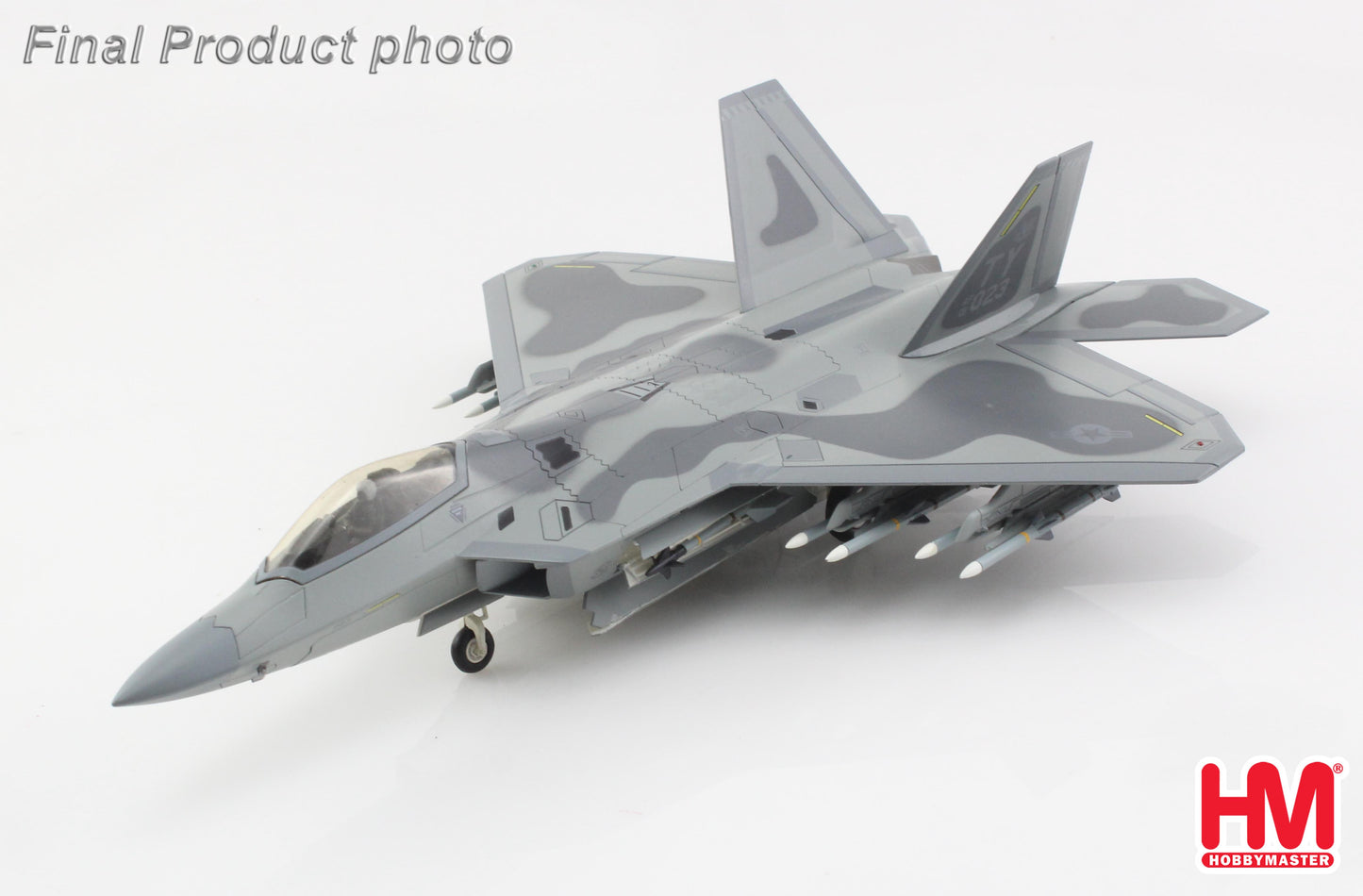 HOBBY MASTER F-22A RAPTOR USAF MAJ. JOSHUA "CABO" GUNDERSON 01-4023 43RD FS 325TH FW TYNDALL AFB