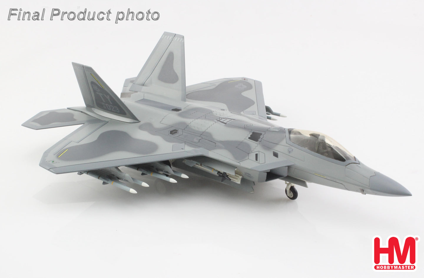 HOBBY MASTER F-22A RAPTOR USAF MAJ. JOSHUA "CABO" GUNDERSON 01-4023 43RD FS 325TH FW TYNDALL AFB