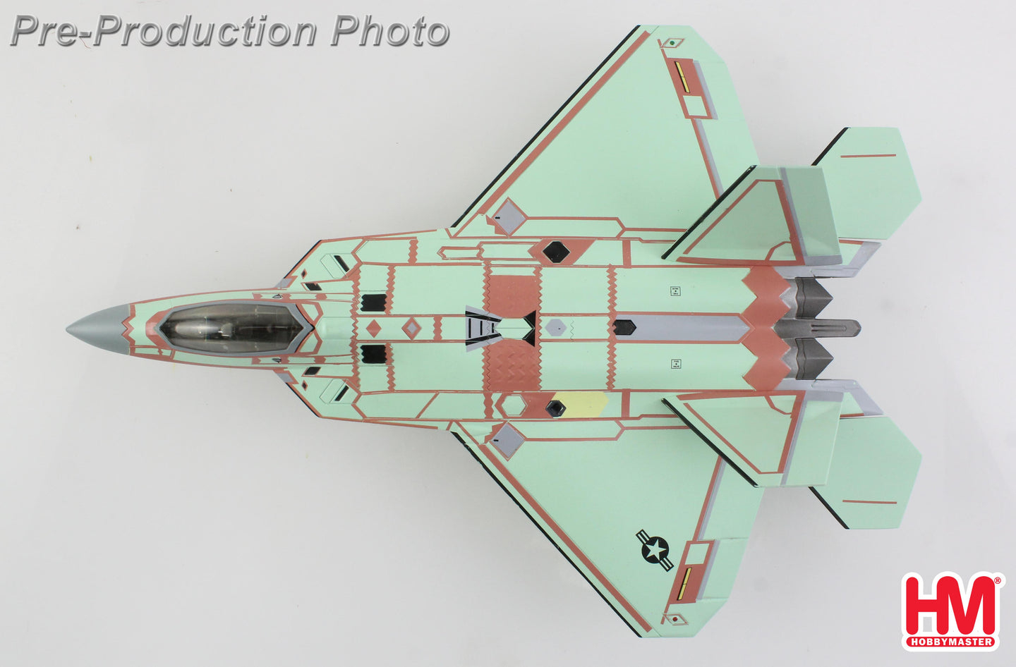 HOBBY MASTER F-22 RAPTOR "LAST RAPTOR (UNPAINTED)" 10-4195 2012