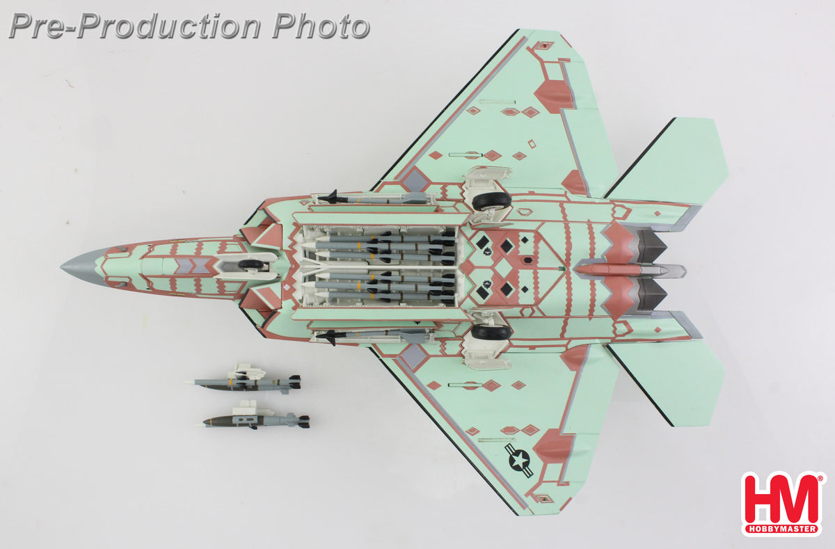 HOBBY MASTER F-22 RAPTOR "LAST RAPTOR (UNPAINTED)" 10-4195 2012