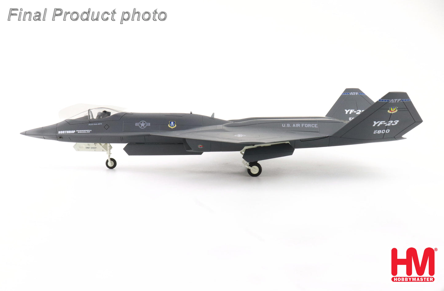 HOBBY MASTER YF-23 "BLACK WIDOW" II PAV-1 87-0800 1990