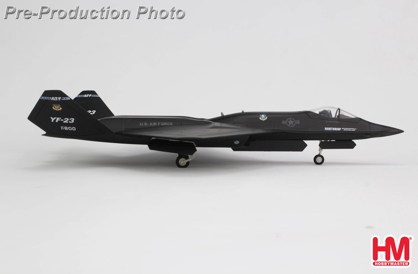 HOBBY MASTER YF-23 "BLACK WIDOW" II PAV-1 87-0800 1990