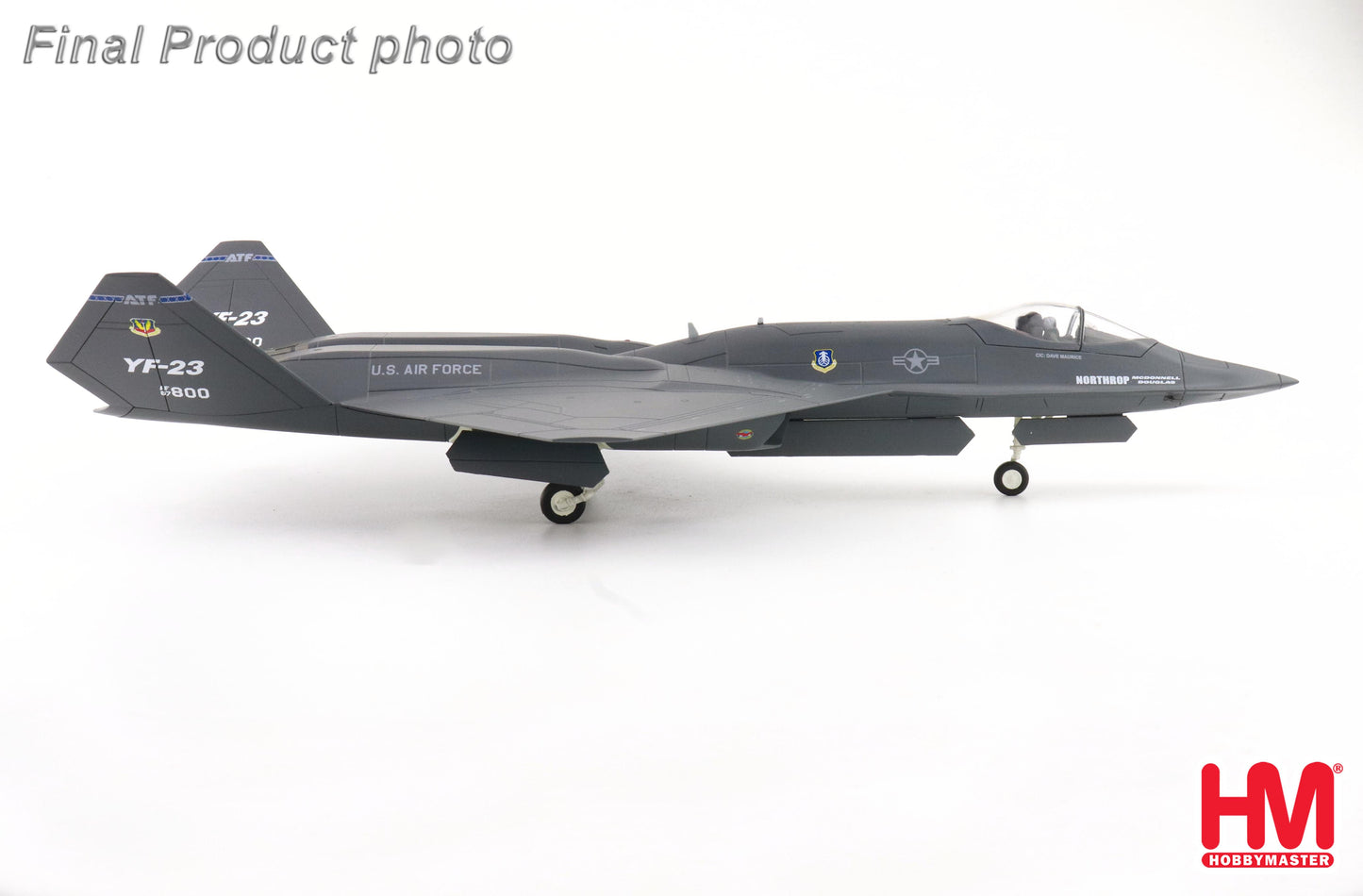 HOBBY MASTER YF-23 "BLACK WIDOW" II PAV-1 87-0800 1990