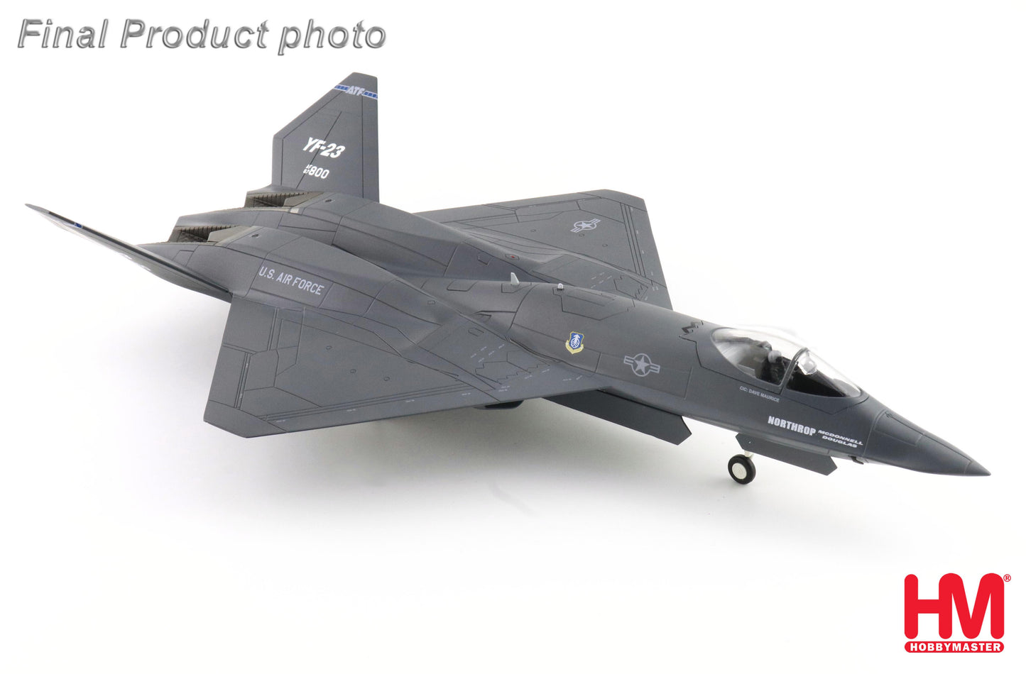 HOBBY MASTER YF-23 "BLACK WIDOW" II PAV-1 87-0800 1990