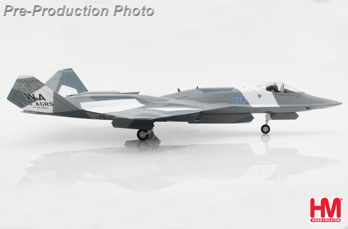 HOBBY MASTER F-23 "SU-57 AGGRESSOR SCHEME" BLUE 054 65TH AGRS NELLIS AF