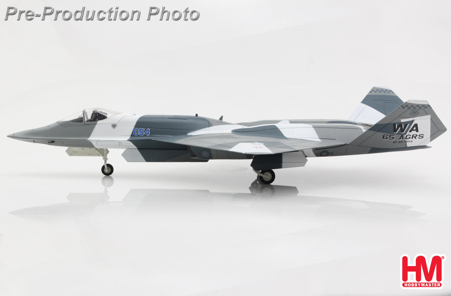 HOBBY MASTER F-23 "SU-57 AGGRESSOR SCHEME" BLUE 054 65TH AGRS NELLIS AF