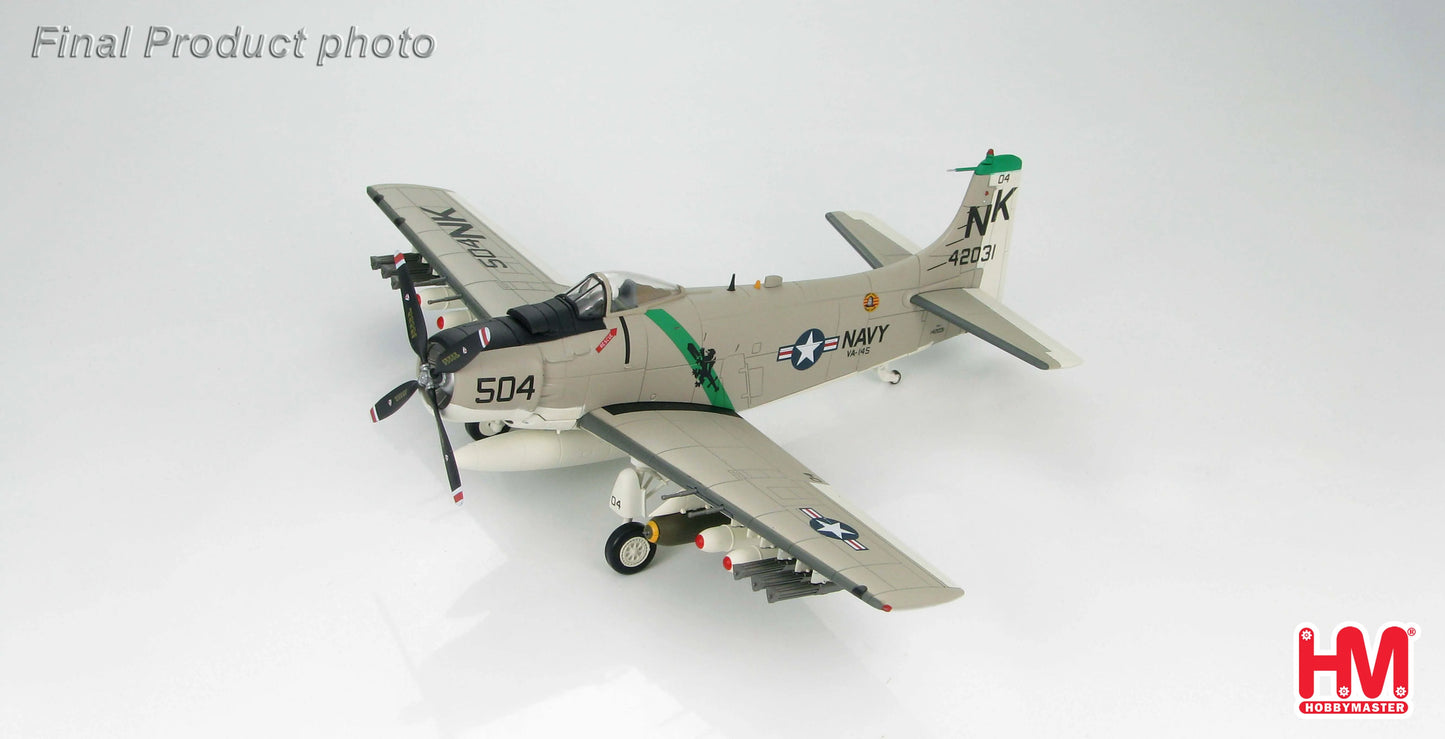 HOBBY MASTER A-1J SKYRAIDER USN VIETNAM 1966