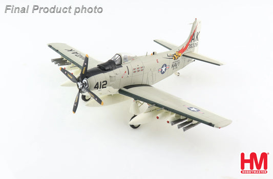 HOBBY MASTER A-1H SKYRAIDER USS INTREPID 1966