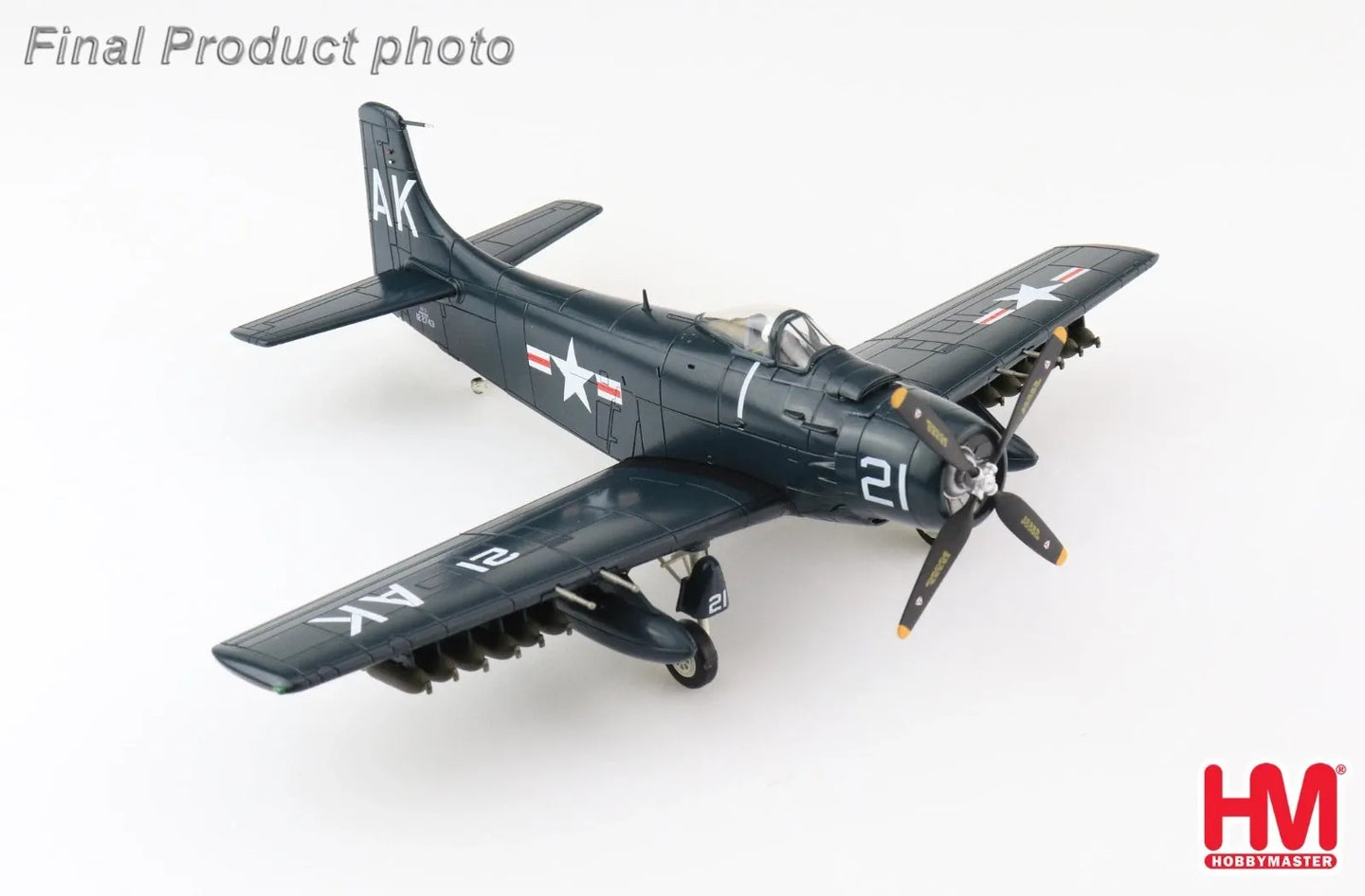 HOBBY MASTER AD-3 SKYRAIDER US MARINES KOREAN WAR