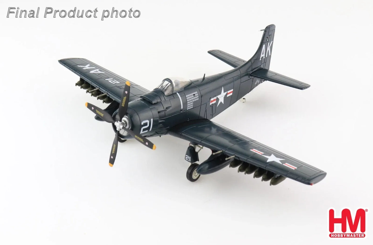 HOBBY MASTER AD-3 SKYRAIDER US MARINES KOREAN WAR