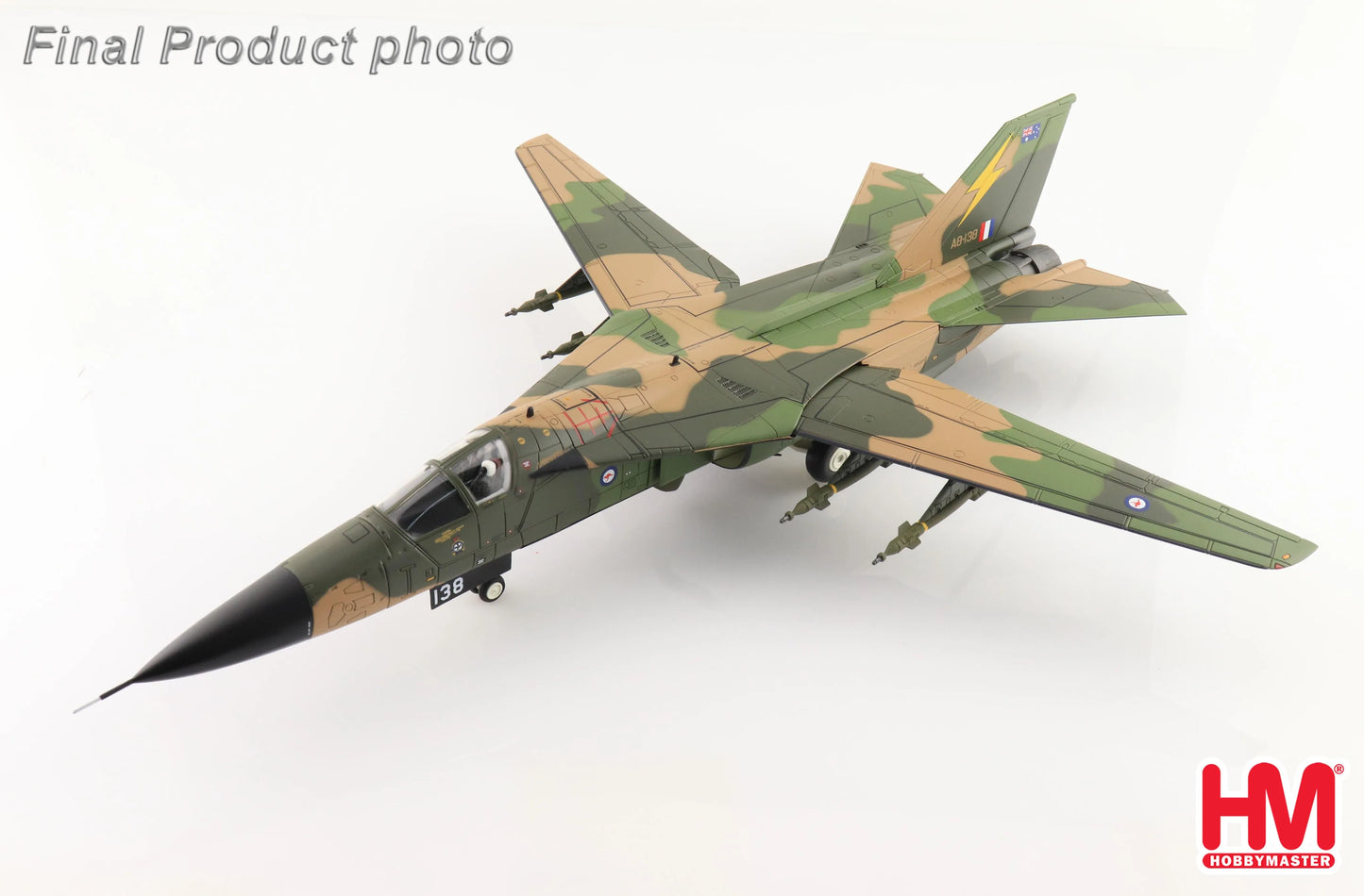HOBBY MASTER F-111C AARDVARK PACK TACK PROTOTYPE A8-138