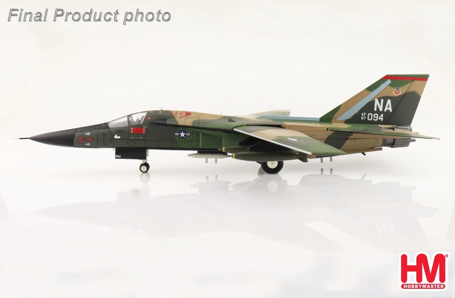 HOBBY MASTER F-111A "GUNBOAT KILLER" 430TH TFS 347TH TFW KORAT RTAFB 1975