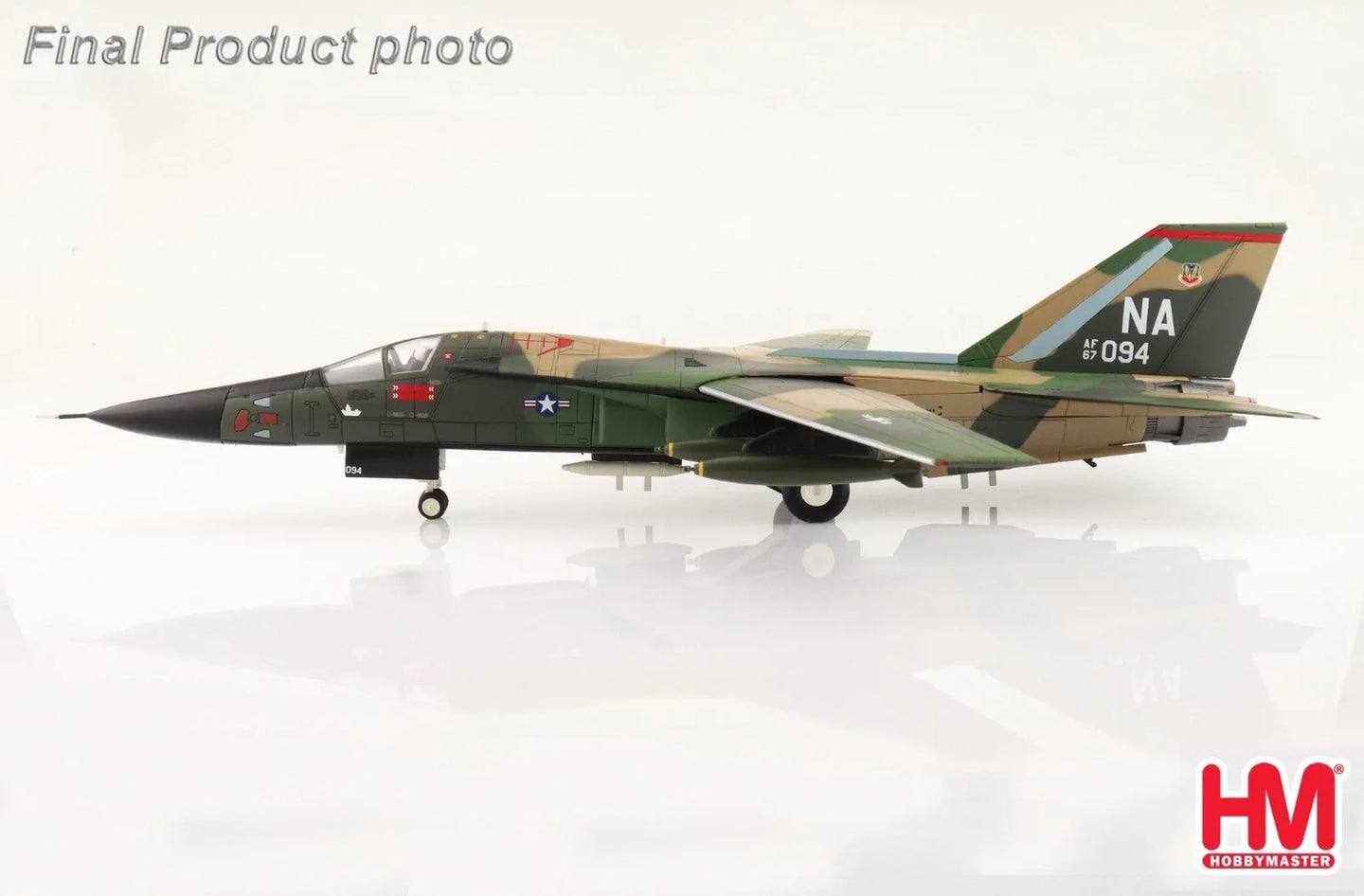 HOBBY MASTER F-111A "GUNBOAT KILLER" 430TH TFS 347TH TFW KORAT RTAFB 1975