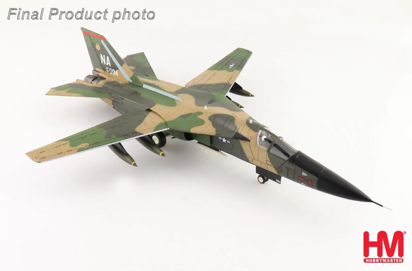HOBBY MASTER F-111A "GUNBOAT KILLER" 430TH TFS 347TH TFW KORAT RTAFB 1975