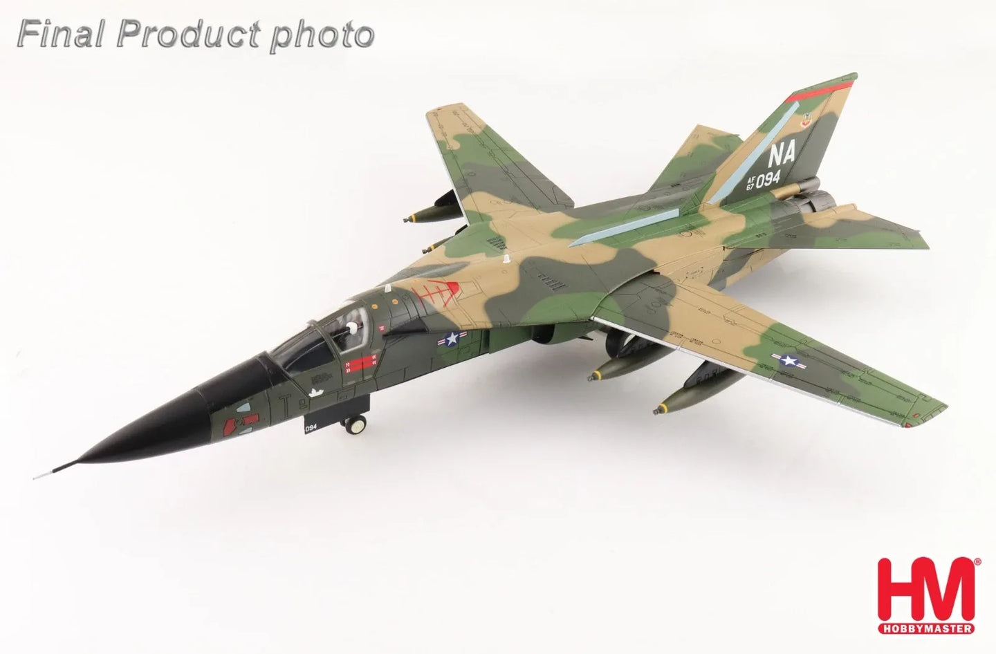 HOBBY MASTER F-111A "GUNBOAT KILLER" 430TH TFS 347TH TFW KORAT RTAFB 1975