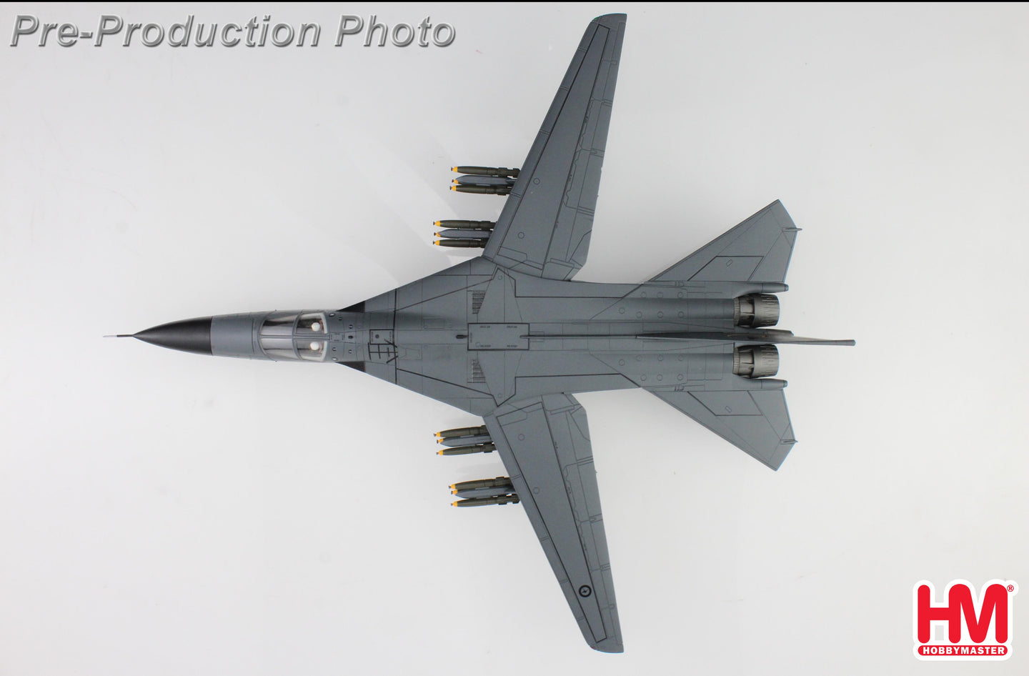 HOBBY MASTER F-111C AARDVARK RAAF NO.1 SQN "FAREWELL SCHEME" A8-129 DECEMBER 2010