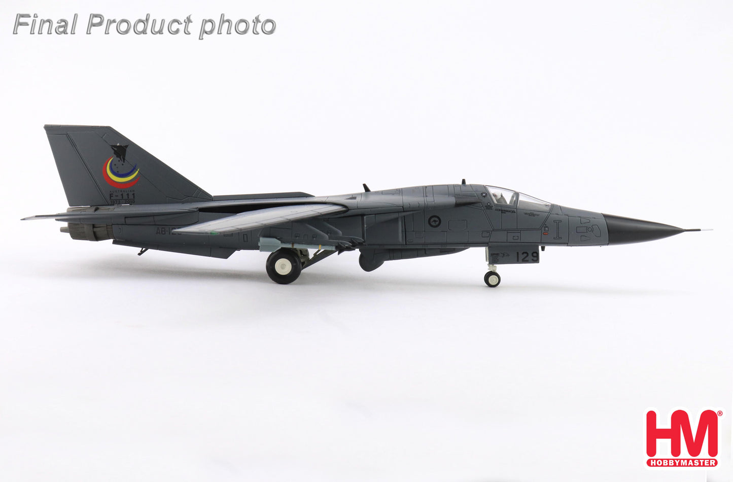 HOBBY MASTER F-111C AARDVARK RAAF NO.1 SQN "FAREWELL SCHEME" A8-129 DECEMBER 2010