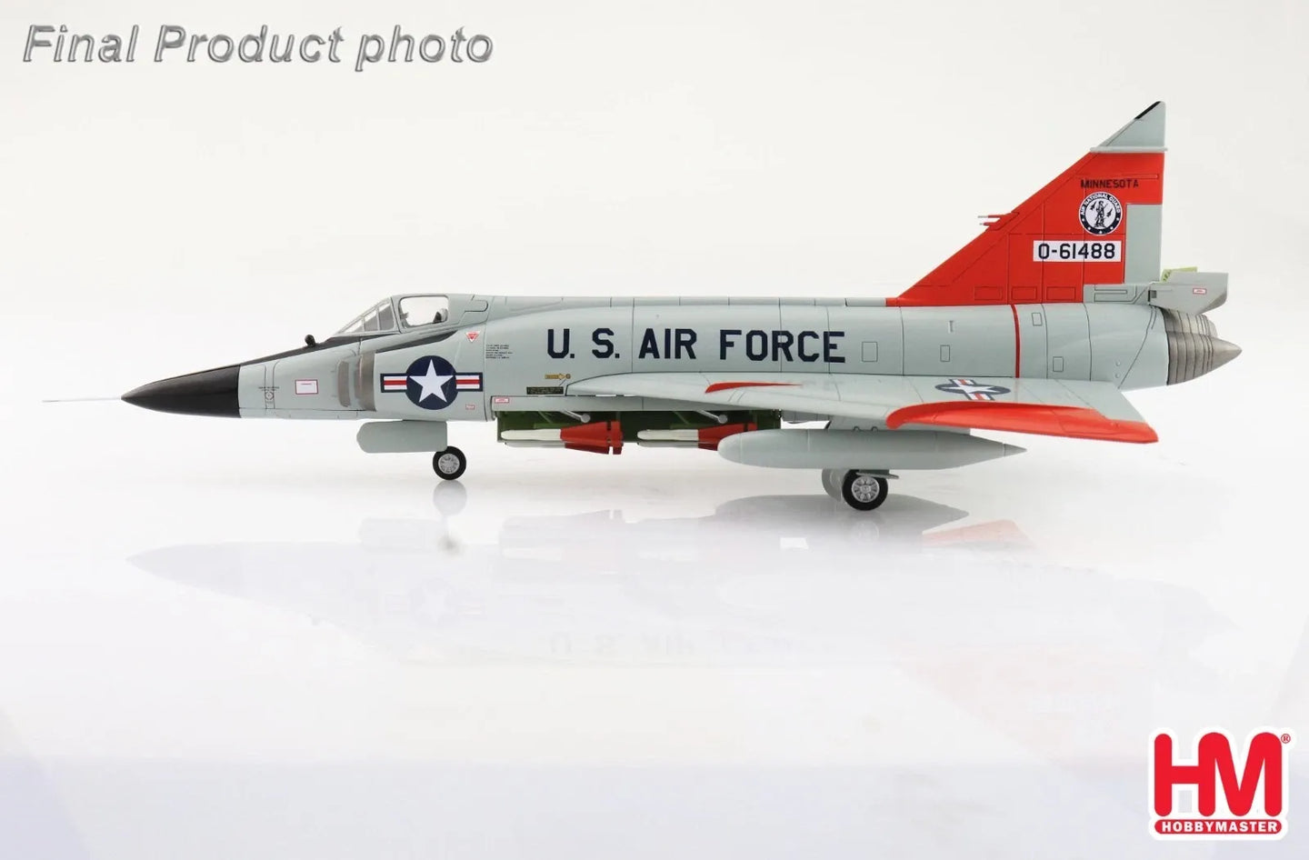 HOBBY MASTER F-102A DELTA DAGGER 56-1488 179 FIS MINNESOTA ANG 1966