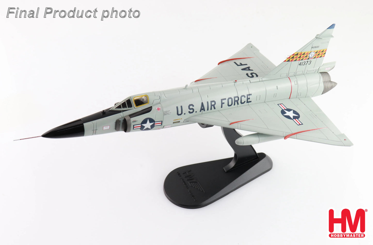 HOBBY MASTER F-102A DELTA DAGGER54-1373 199TH FIS HAWAII ANG 1960S