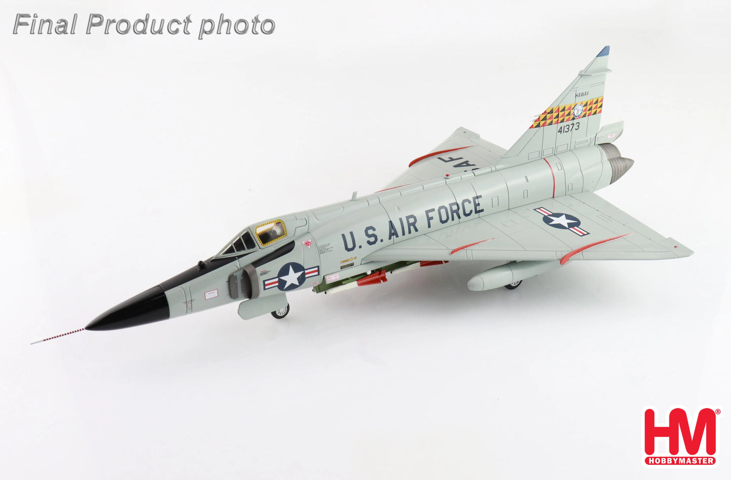 HOBBY MASTER F-102A DELTA DAGGER54-1373 199TH FIS HAWAII ANG 1960S