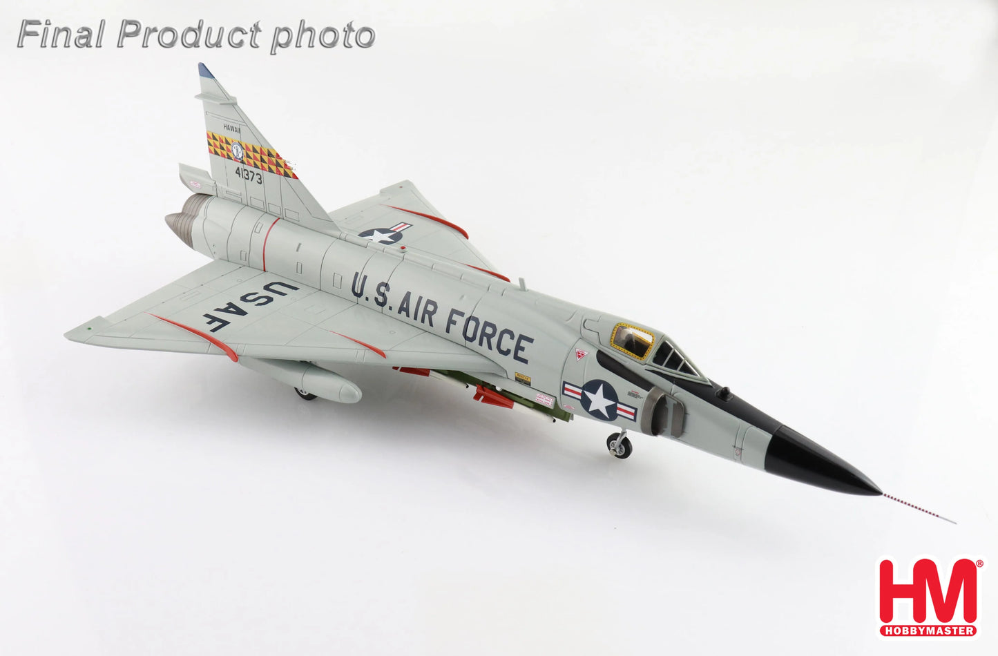HOBBY MASTER F-102A DELTA DAGGER54-1373 199TH FIS HAWAII ANG 1960S