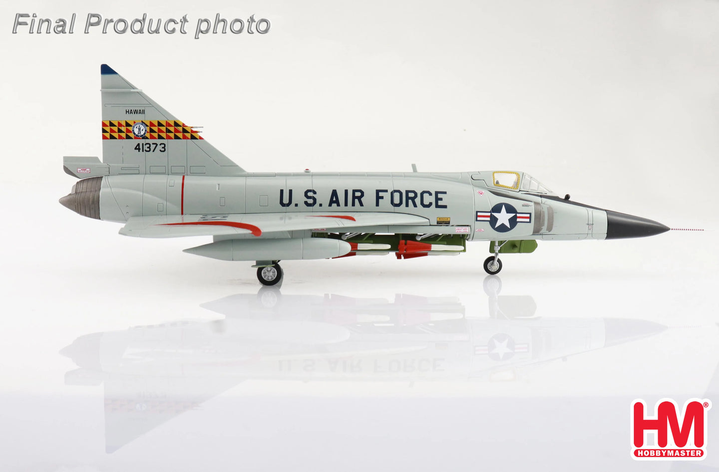 HOBBY MASTER F-102A DELTA DAGGER54-1373 199TH FIS HAWAII ANG 1960S