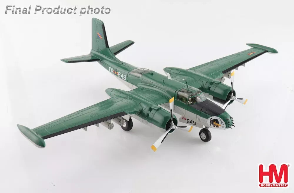 HOBBY MASTER B-26K COUNTER INVADER 64-17649 CONGOLESE AIR FORCE BRAZZAVILLE 1965
