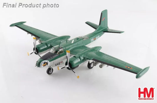 HOBBY MASTER B-26K COUNTER INVADER 64-17649 CONGOLESE AIR FORCE BRAZZAVILLE 1965