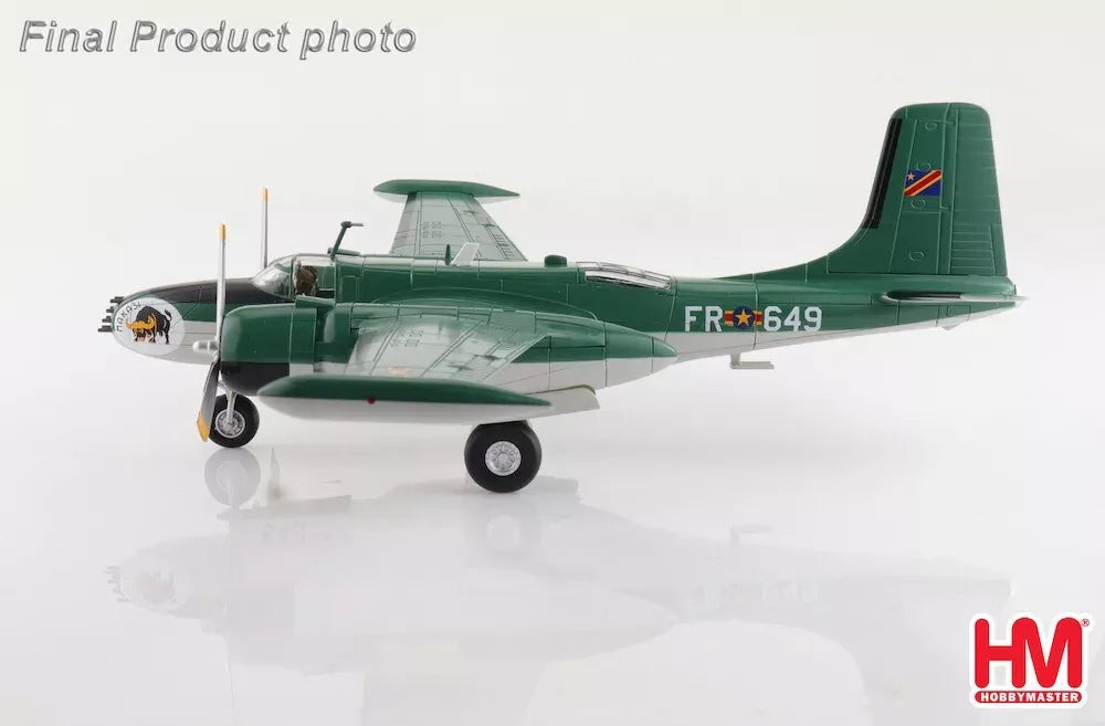 HOBBY MASTER B-26K COUNTER INVADER 64-17649 CONGOLESE AIR FORCE BRAZZAVILLE 1965