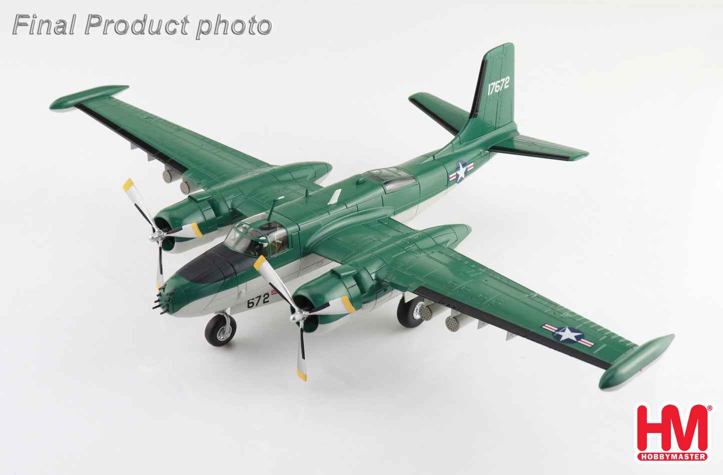 HOBBY MASTER B-26K COUNTER INVADER "PROTOTYPE" USAF 64-17672 1960S