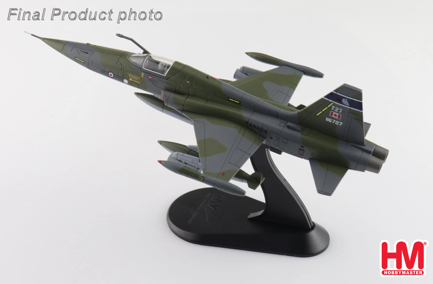 HOBBY MASTER CF-116 (CF-5A) FREEDOM FIGHTER 116727 434 BLUNOSE SQN CANADIAN FORCES 1979