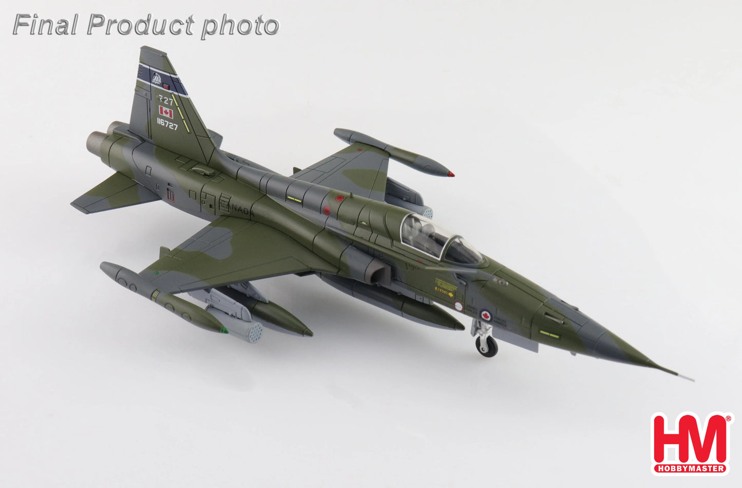 HOBBY MASTER CF-116 (CF-5A) FREEDOM FIGHTER 116727 434 BLUNOSE SQN CANADIAN FORCES 1979