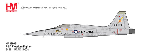 HOBBY MASTER F-5A FREEDOM FIGHTER 38381 USAF 1960'S