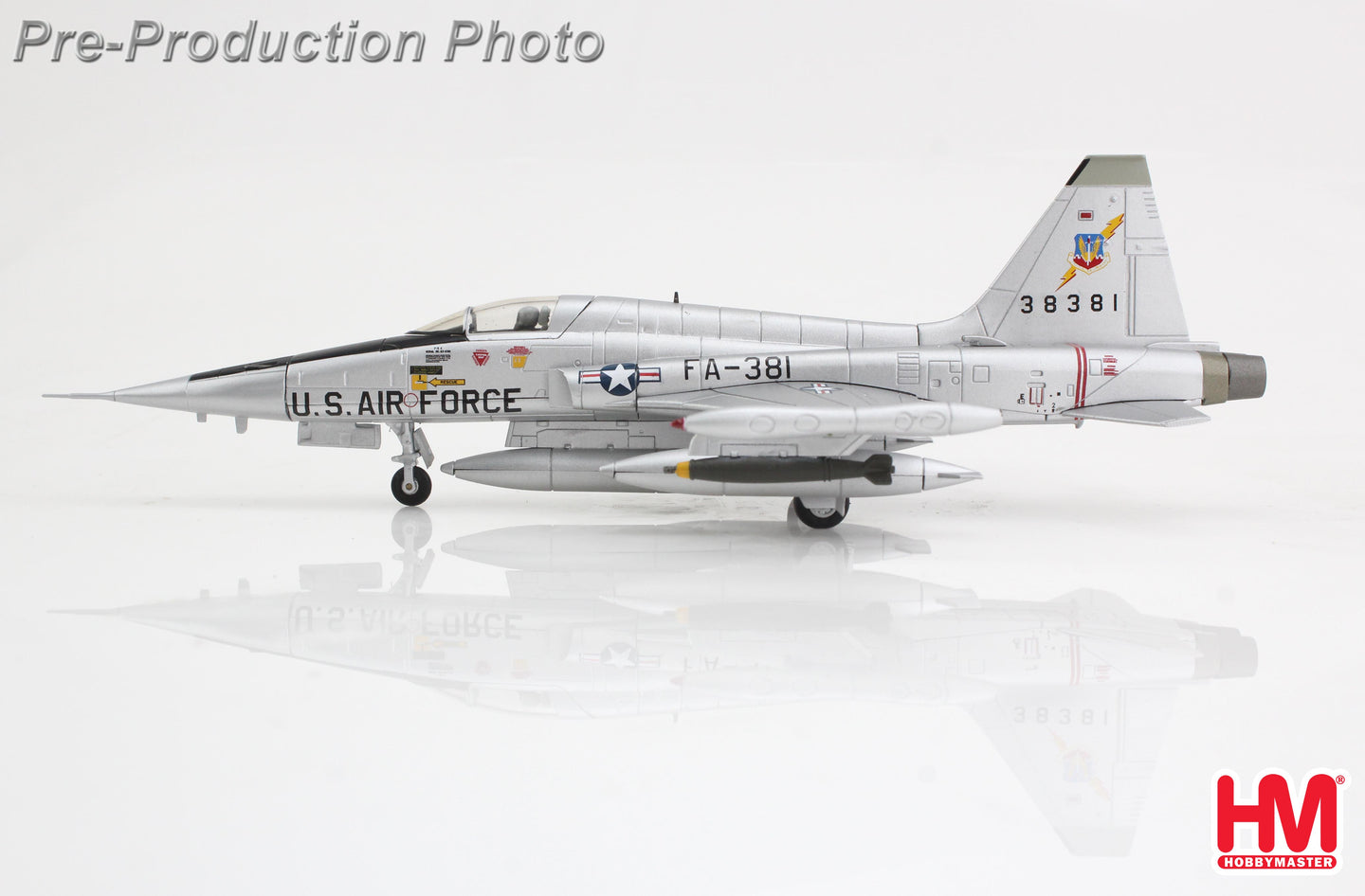 HOBBY MASTER F-5A FREEDOM FIGHTER 38381 USAF 1960'S