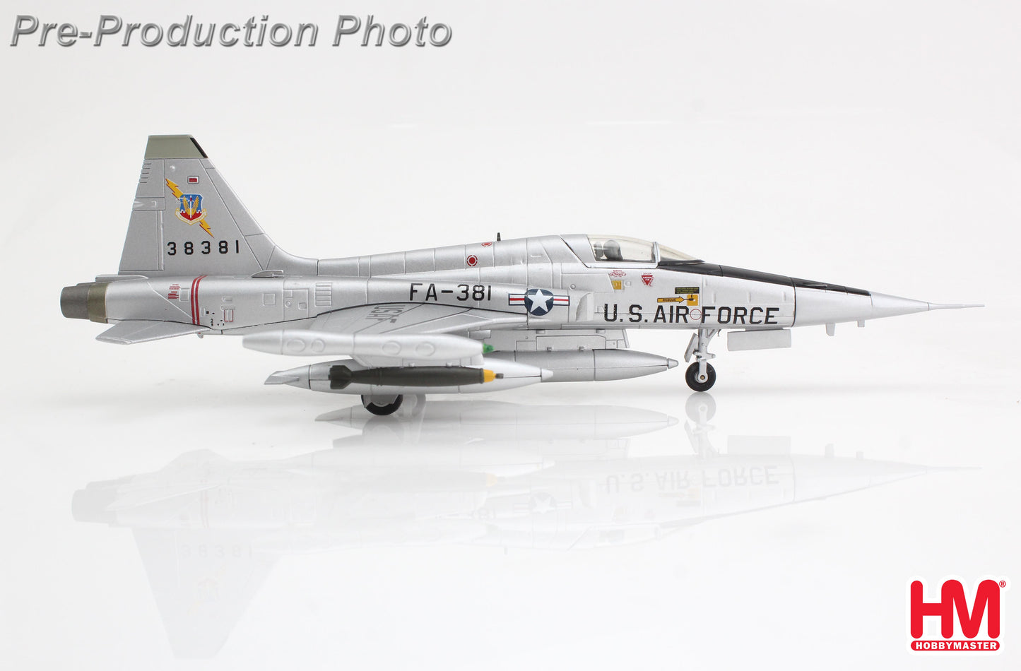 HOBBY MASTER F-5A FREEDOM FIGHTER 38381 USAF 1960'S