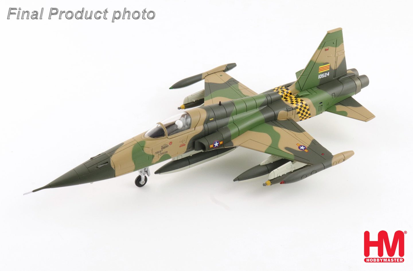 HOBBY MASTER F-5A FREEDOM FIGHTER 65-10524 524 SQN. SOUTH VIETNAM AF 1971