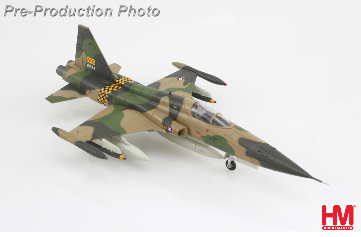 HOBBY MASTER F-5A FREEDOM FIGHTER 65-10524 524 SQN. SOUTH VIETNAM AF 1971