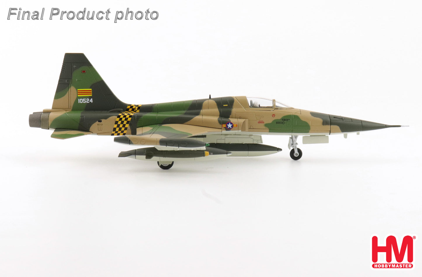 HOBBY MASTER F-5A FREEDOM FIGHTER 65-10524 524 SQN. SOUTH VIETNAM AF 1971