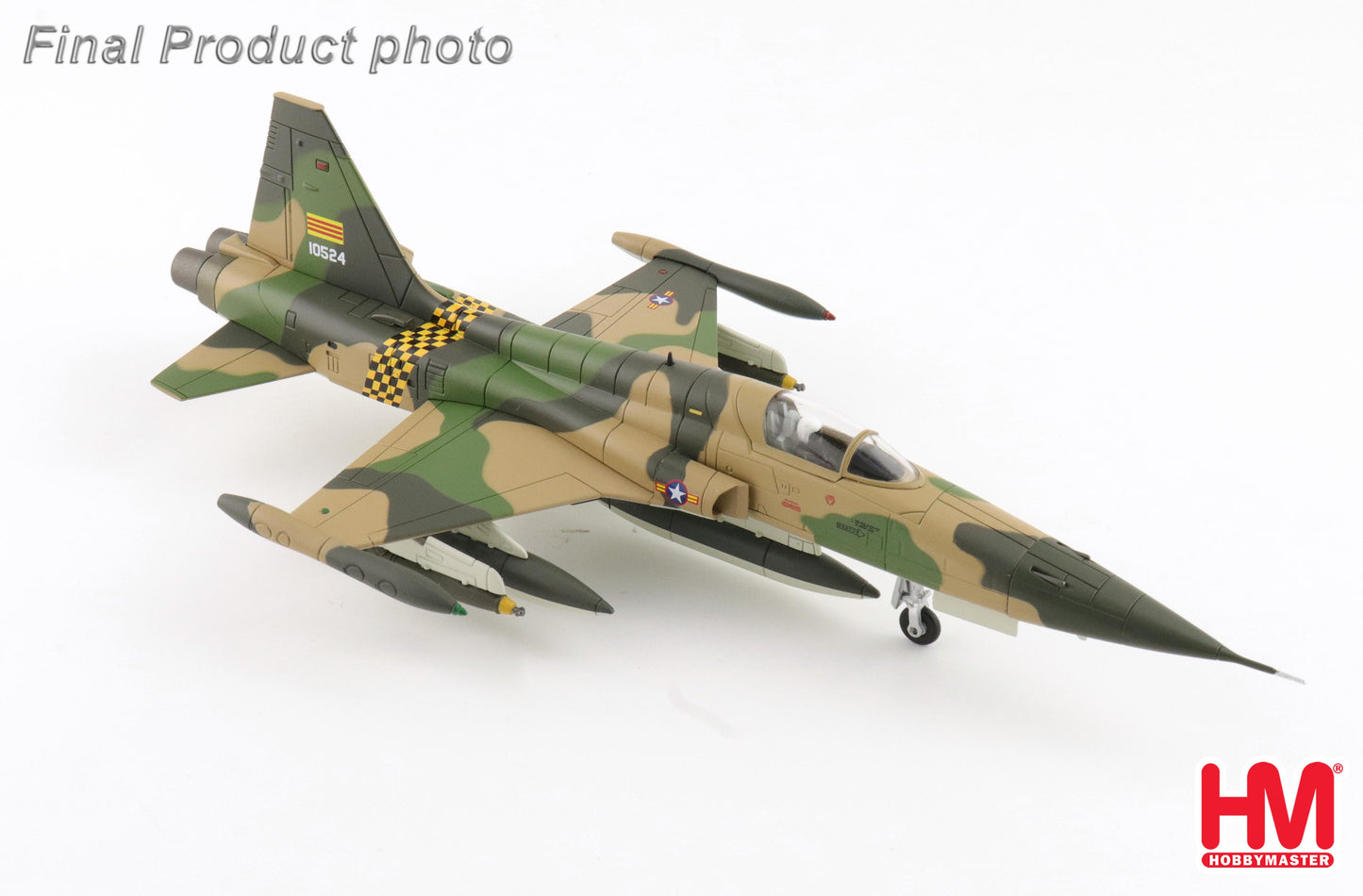 HOBBY MASTER F-5A FREEDOM FIGHTER 65-10524 524 SQN. SOUTH VIETNAM AF 1971