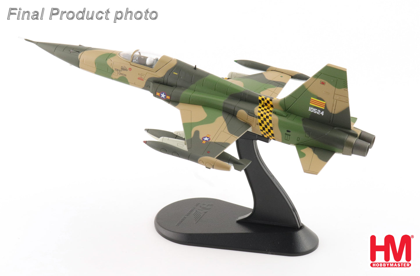 HOBBY MASTER F-5A FREEDOM FIGHTER 65-10524 524 SQN. SOUTH VIETNAM AF 1971