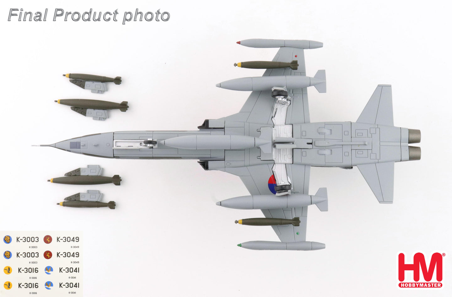 HOBBY MASTER NF-5A RNLAF 1970'S (WITH DECALS FOR 5 PLANES)