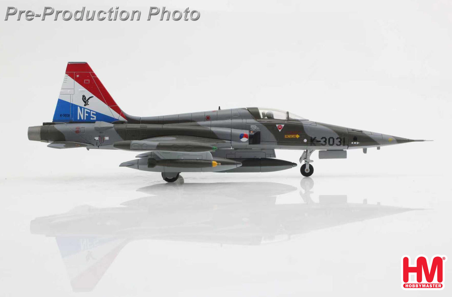 HOBBY MASTER NF-5A RNLAF K-3031 "RNLAF DEMO JET/RNLAF MEETING AERIEN CAMBRAI" 1978