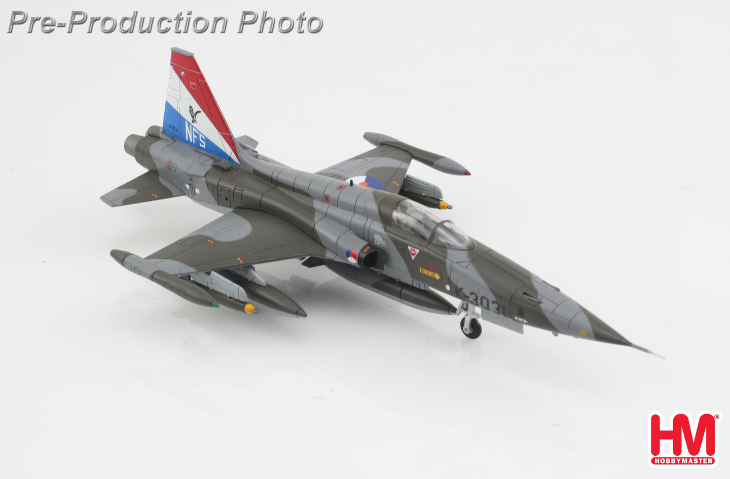 HOBBY MASTER NF-5A RNLAF K-3031 "RNLAF DEMO JET/RNLAF MEETING AERIEN CAMBRAI" 1978