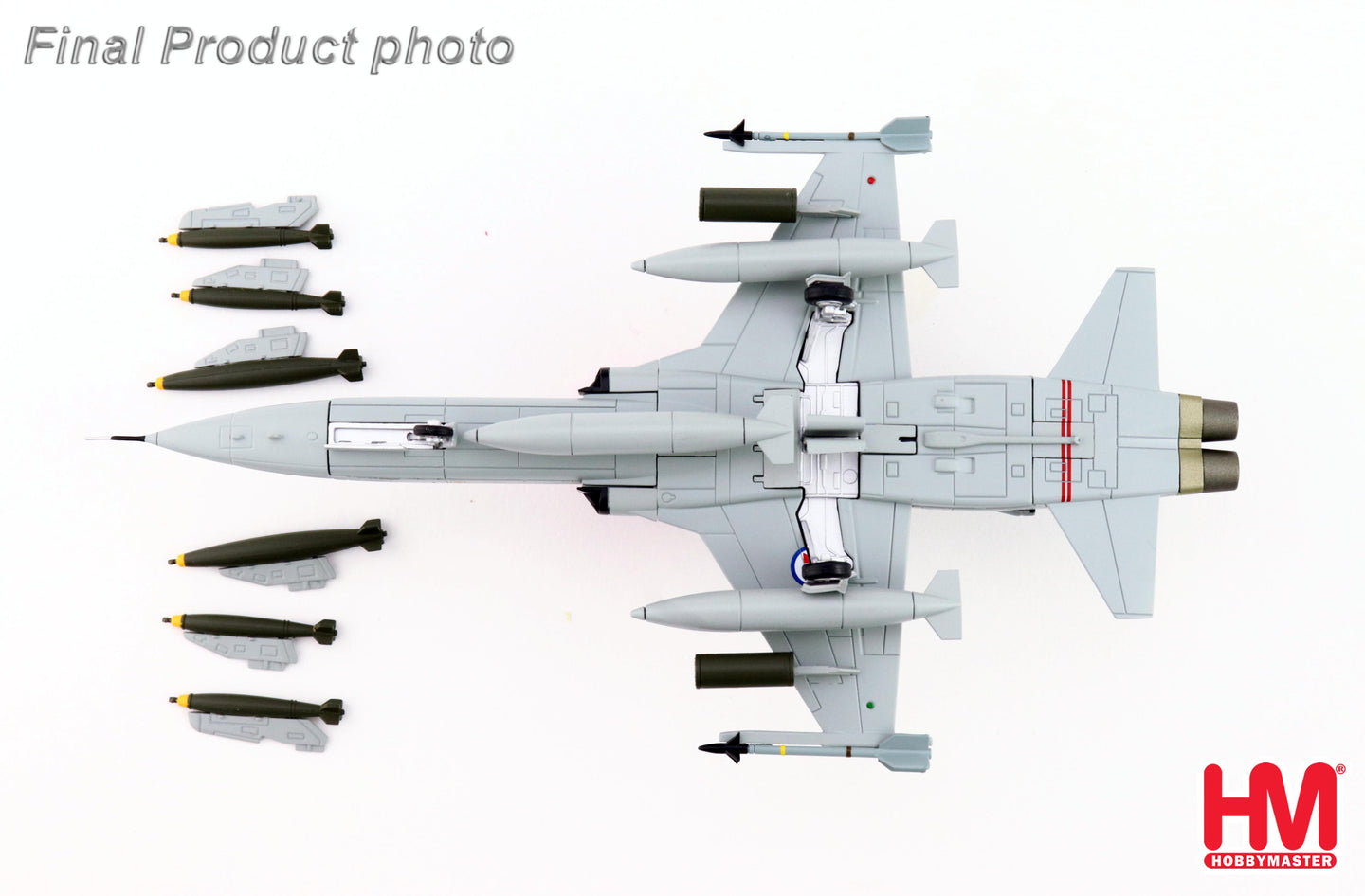 HOBBY MASTER F-5A RNOAF 128, 336 SQUADRON, FEBRUARY 1998