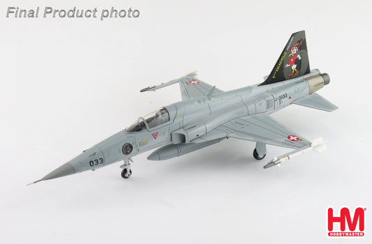 HOBBY MASTER F-5E TIGER II J-3033 STAFFEL 6 SWISS AIR FORCE