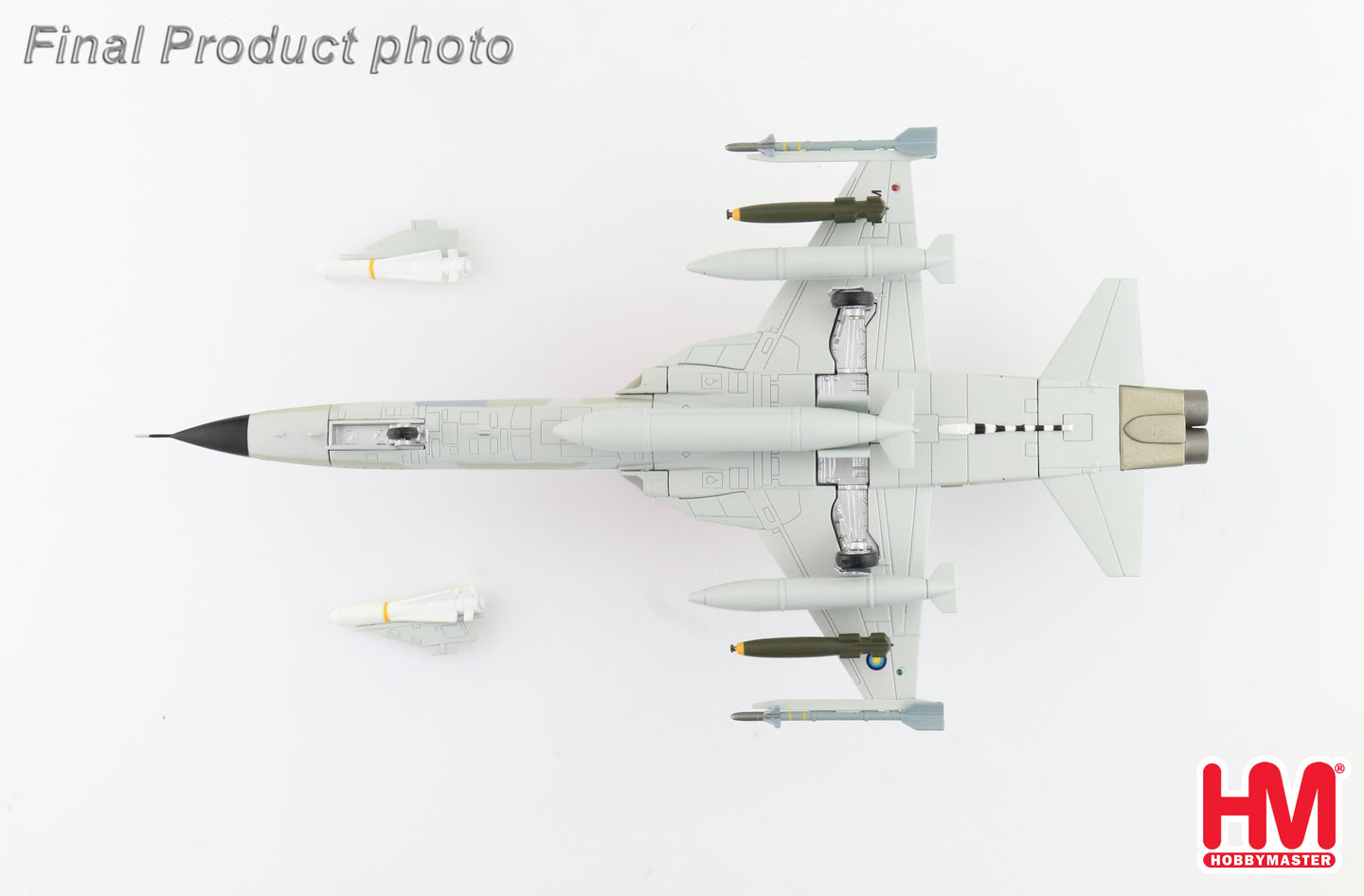 HOBBY MASTER F-5F TIGER II M29-15 ROYAL MALAYSIAN AIR FORCE (TUDM) NO. 12 SKN 1980'S