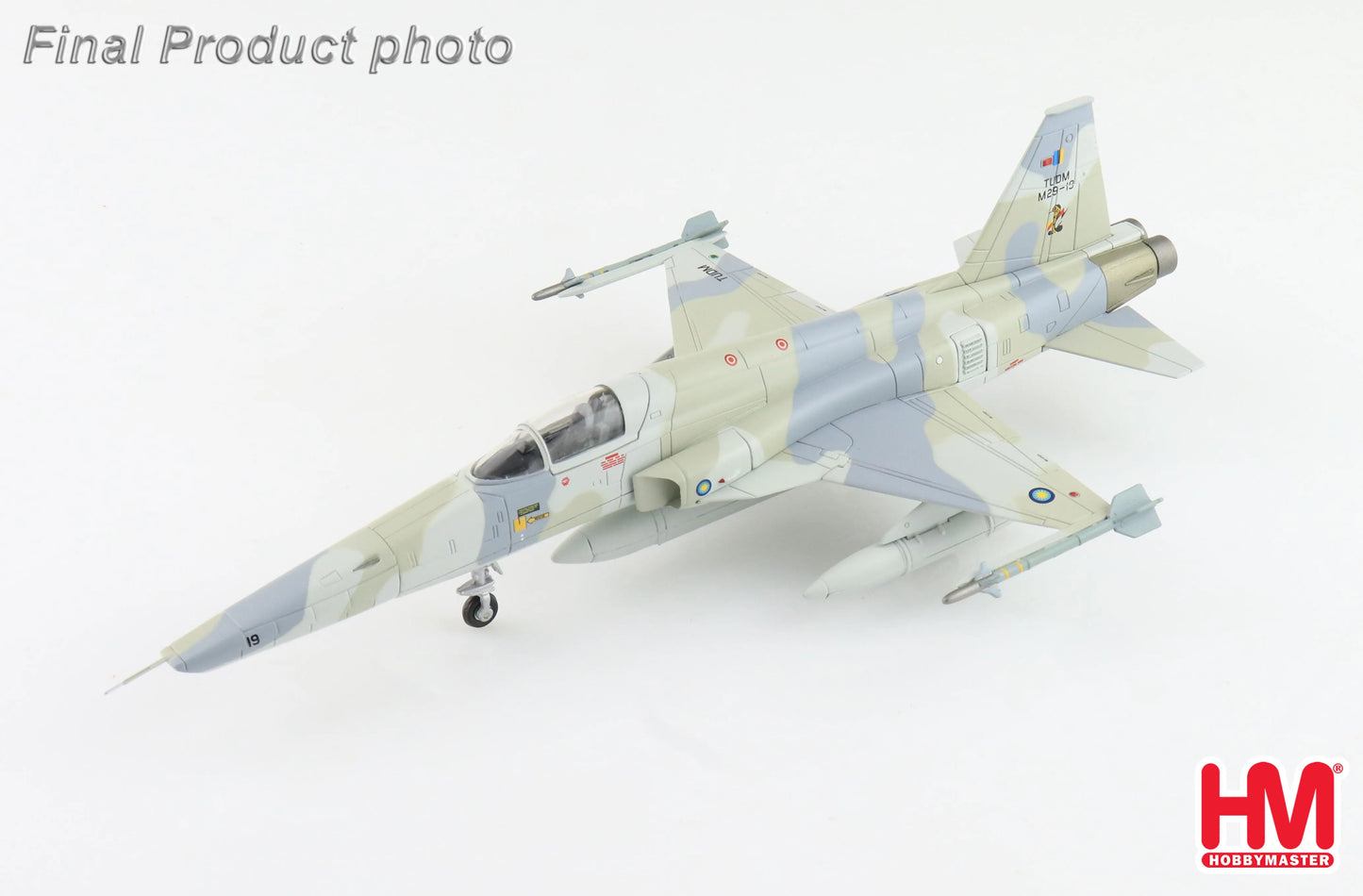 HOBBY MASTER RF-5E TIGER EYE M29-19 NO. 11 SKN TUDM 1980'S
